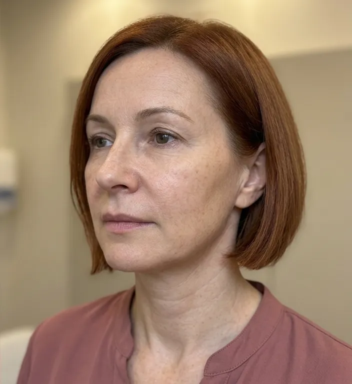 Nasolabialfalte nachher