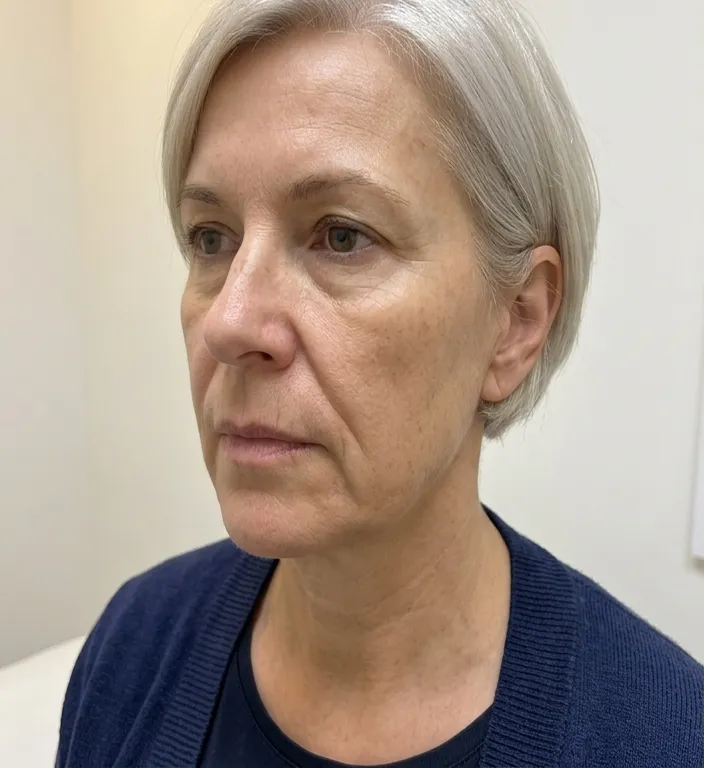 Nasolabialfalte vorher