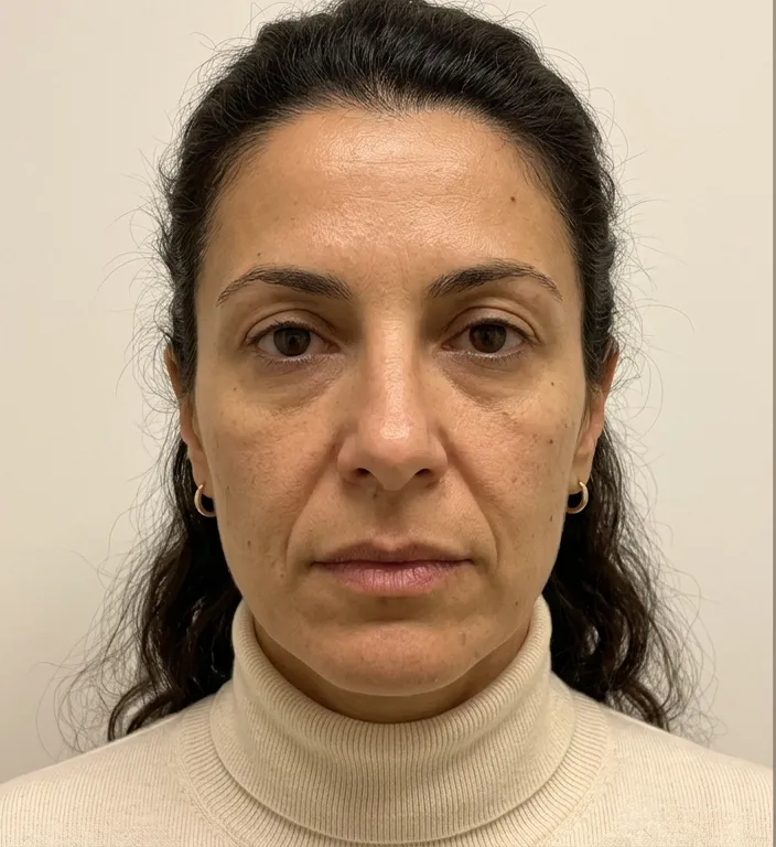 Nasolabialfalte vorher