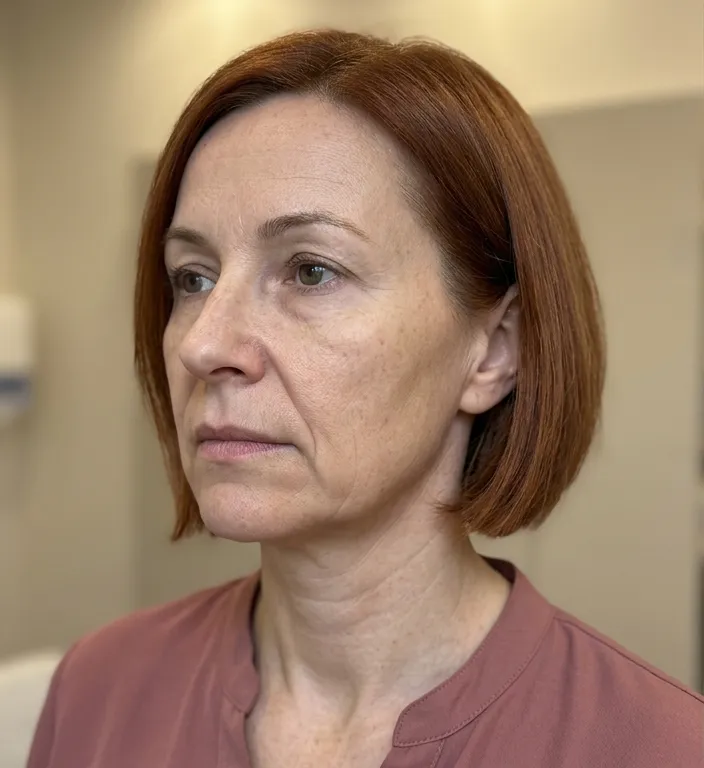 Nasolabialfalte vorher